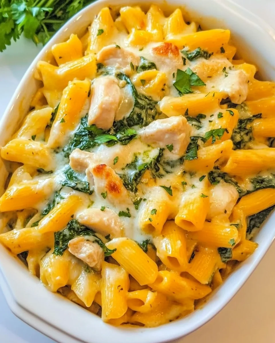 Cheesy Spinach Chicken Pasta: A Simple Comfort Dish - additional image
