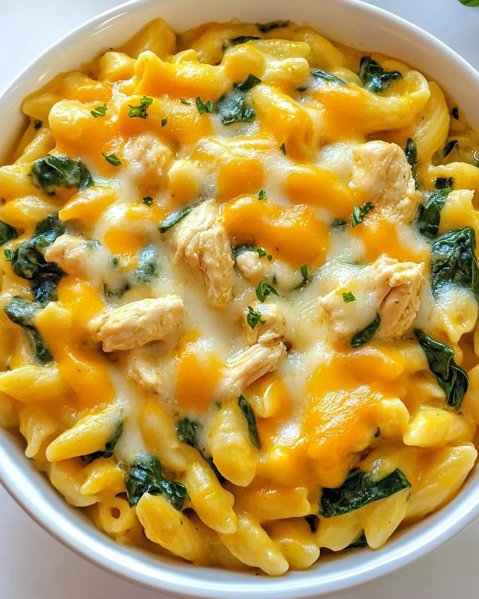 Cheesy Spinach Chicken Pasta: A Simple Comfort Dish - additional image