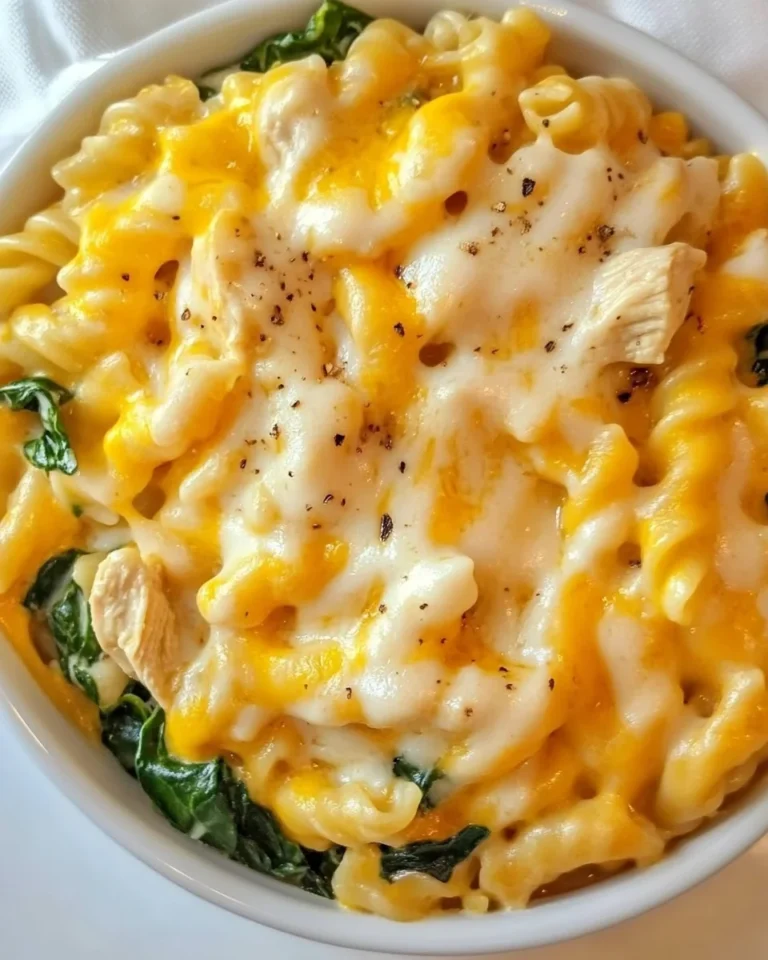 Cheesy Spinach Chicken Pasta: A Simple Comfort Dish