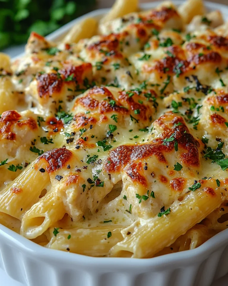 Creamy Chicken Alfredo One-Pot Pasta Delight