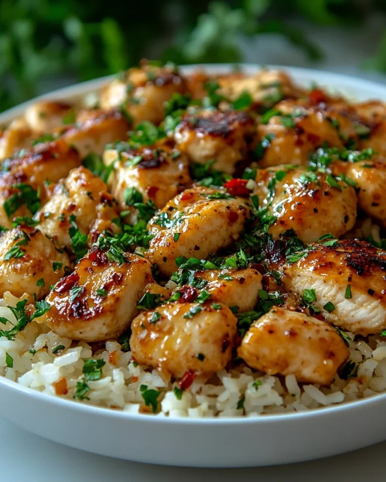 Creamy Garlic Parmesan Chicken One-Pot Dinner