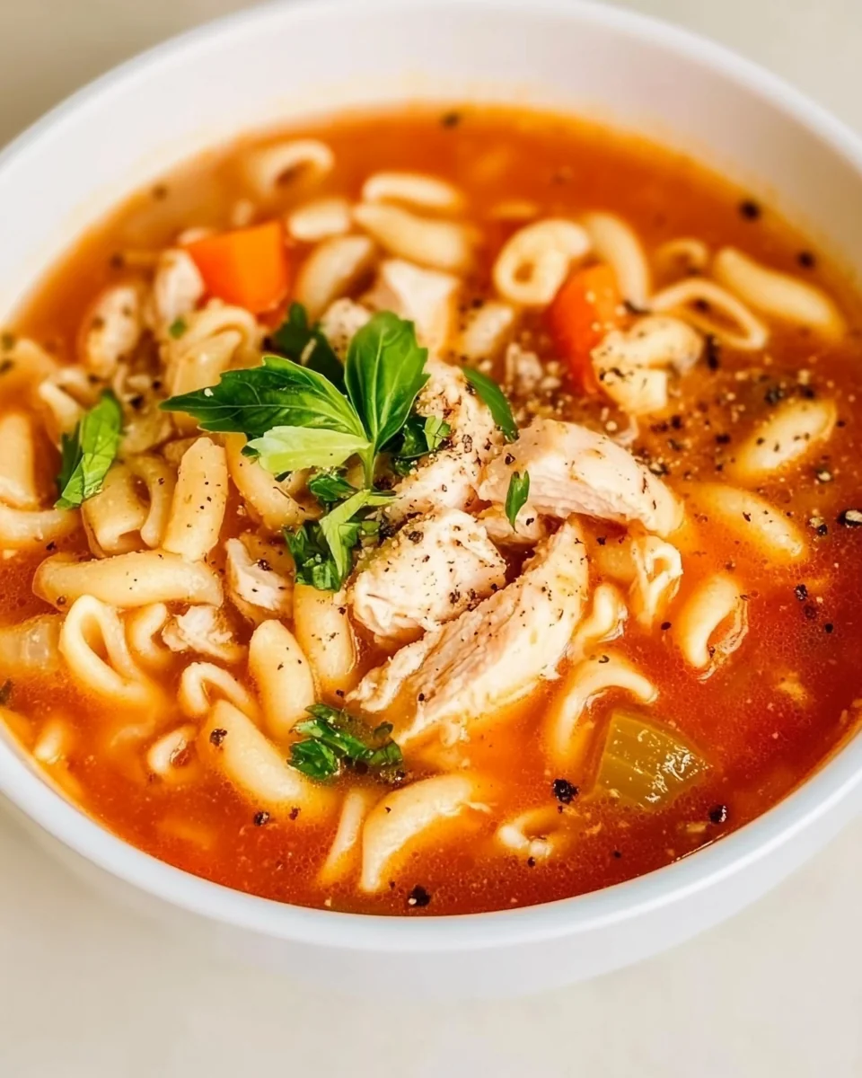 Classic Chicken Pasta Soup for Cozy Nights - additional image