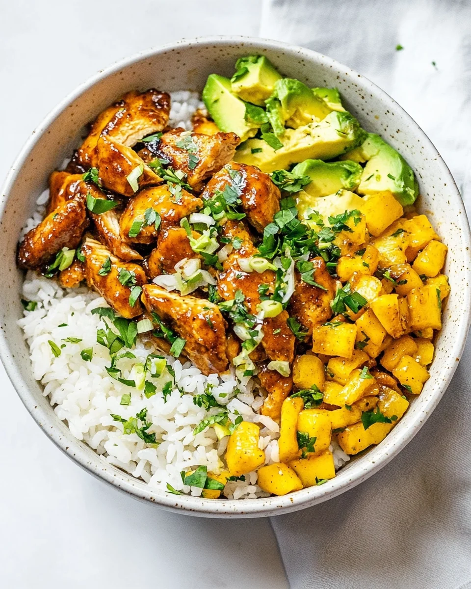 Simple Chicken Stir Fry Rice Bowl - additional image
