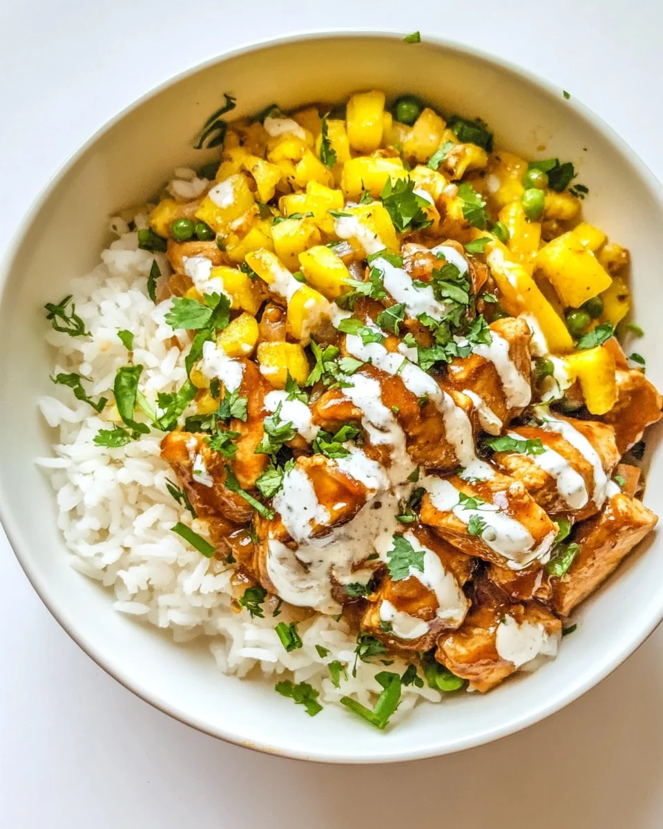 Simple Chicken Stir Fry Rice Bowl - additional image