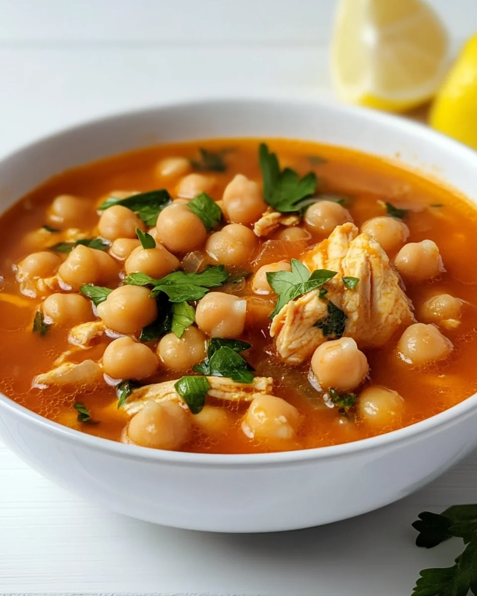 Homemade Chickpea Chicken Soup for Cozy Nights - additional image