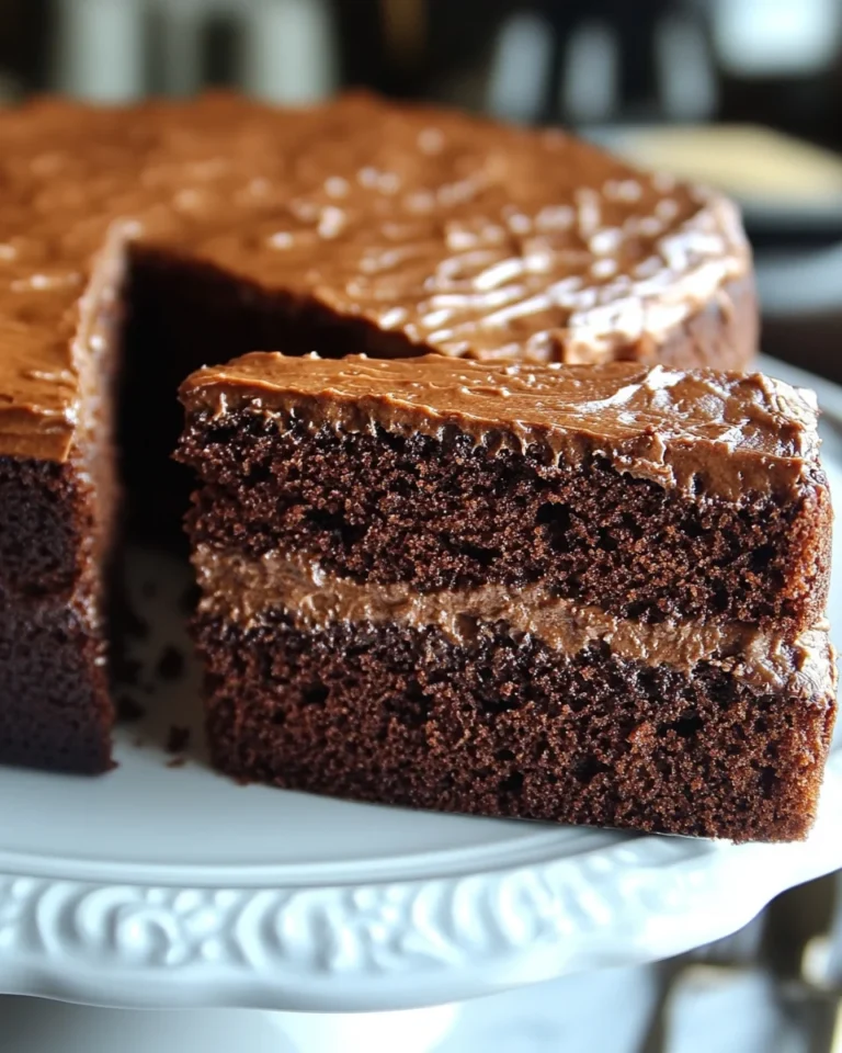 Quick and Easy Chocolate Buttermilk Cake Recipe
