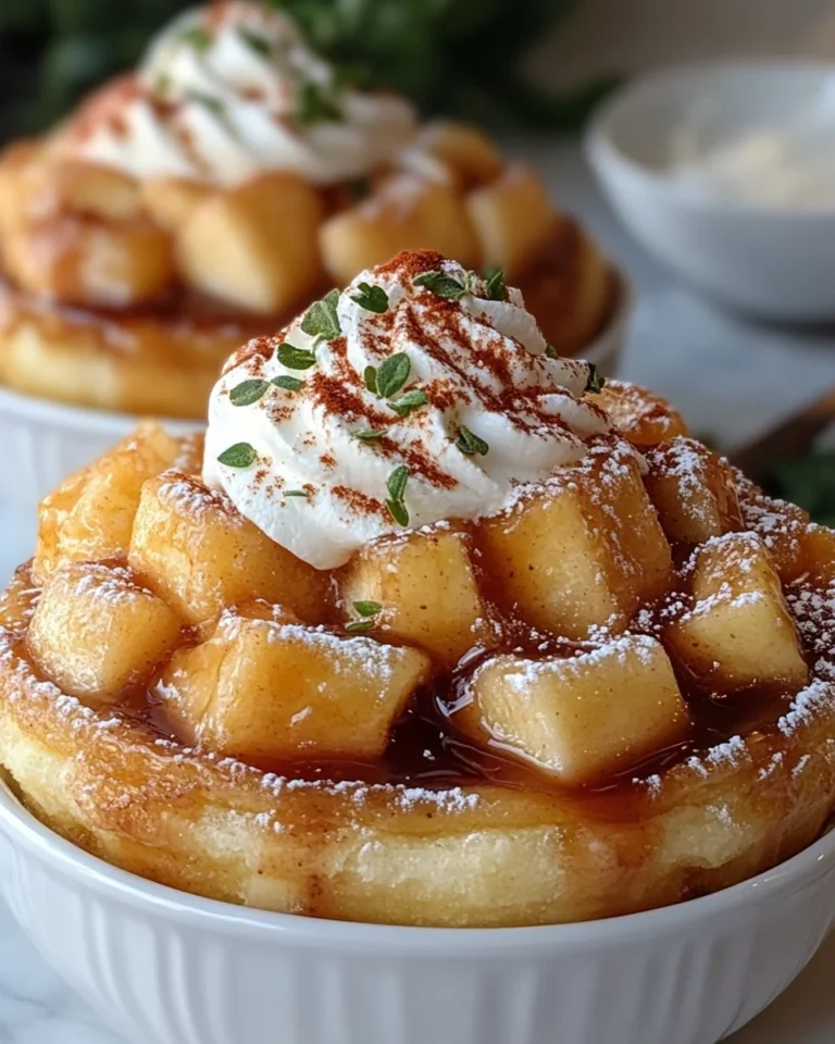 Quick Churro Apple Pie Bowls for a Family Favorite Treat