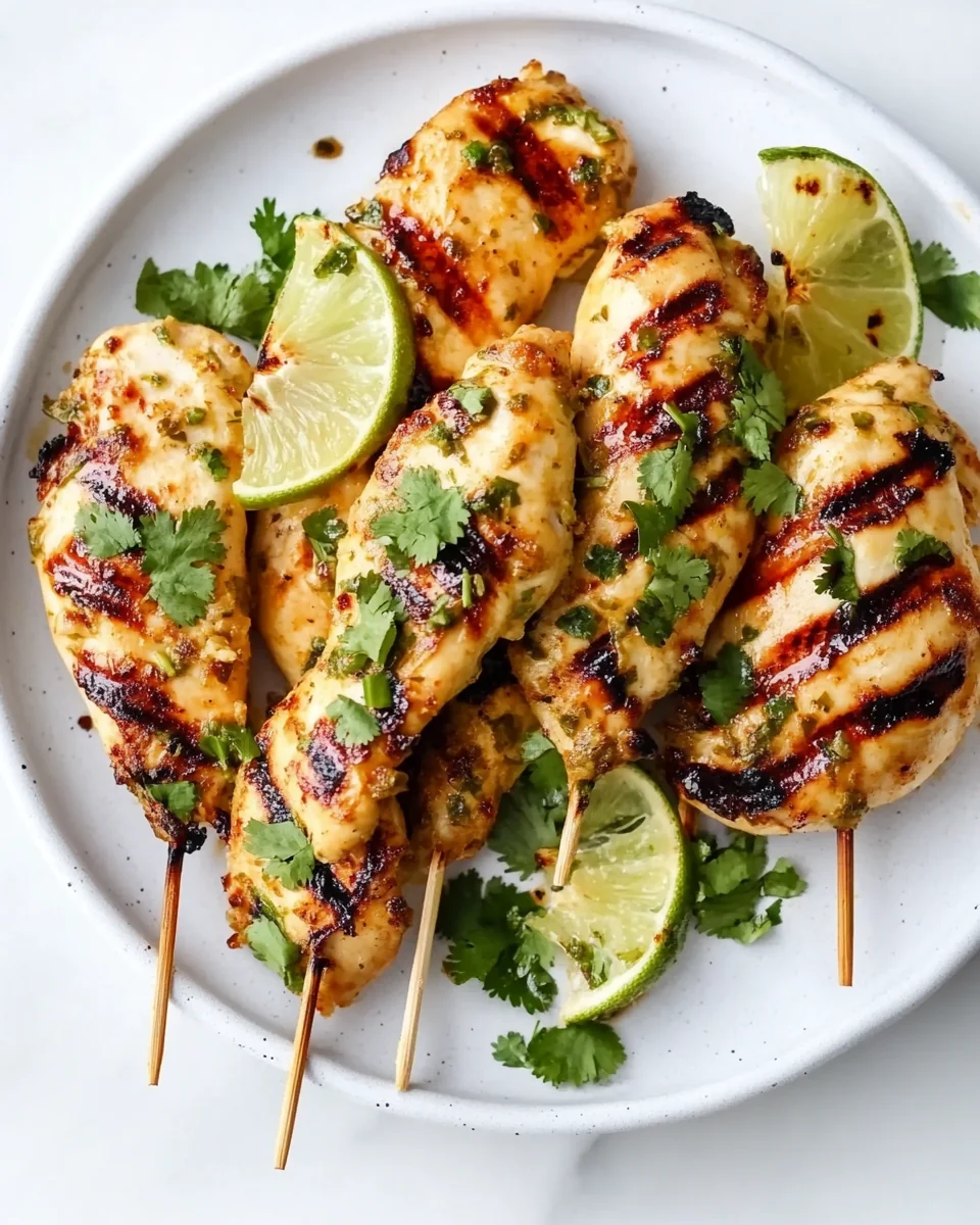 Cilantro Lime Grilled Chicken Tenders Recipe Made Simple - additional image