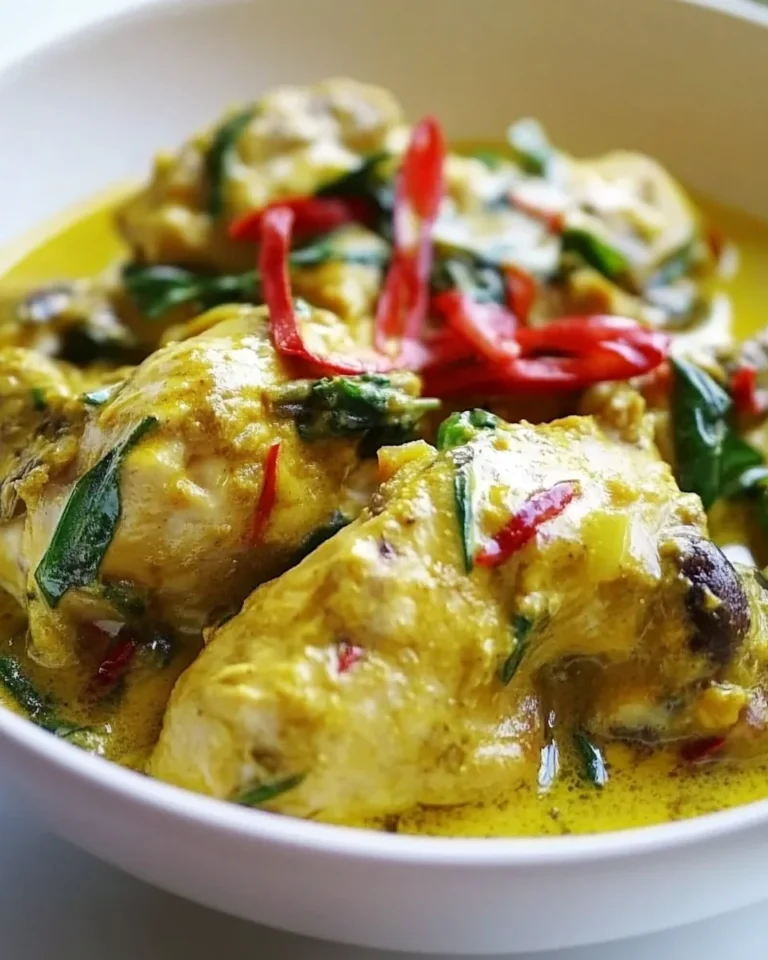 Simple Coconut Curry Chicken Recipe