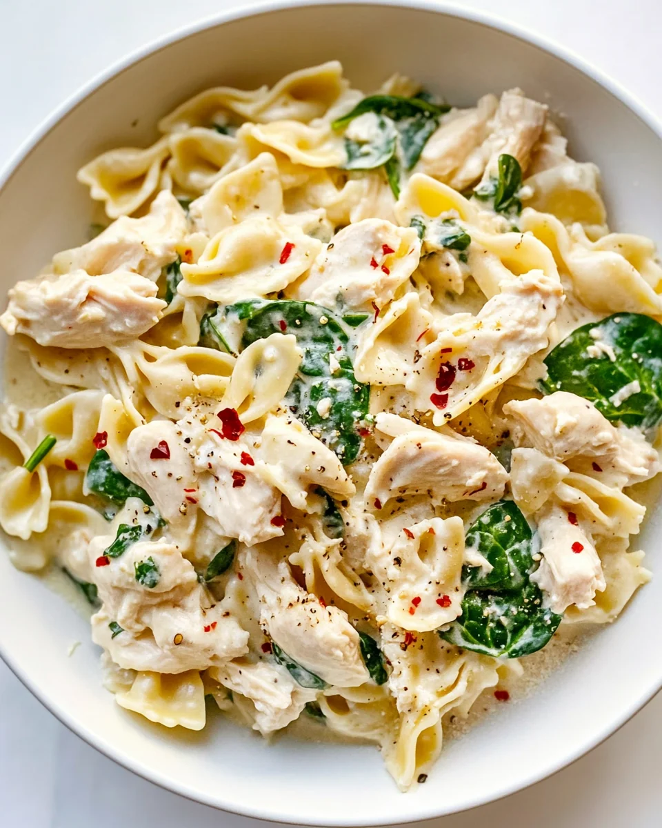 Creamy Spinach Chicken Pasta: A Simple Weeknight Delight - additional image