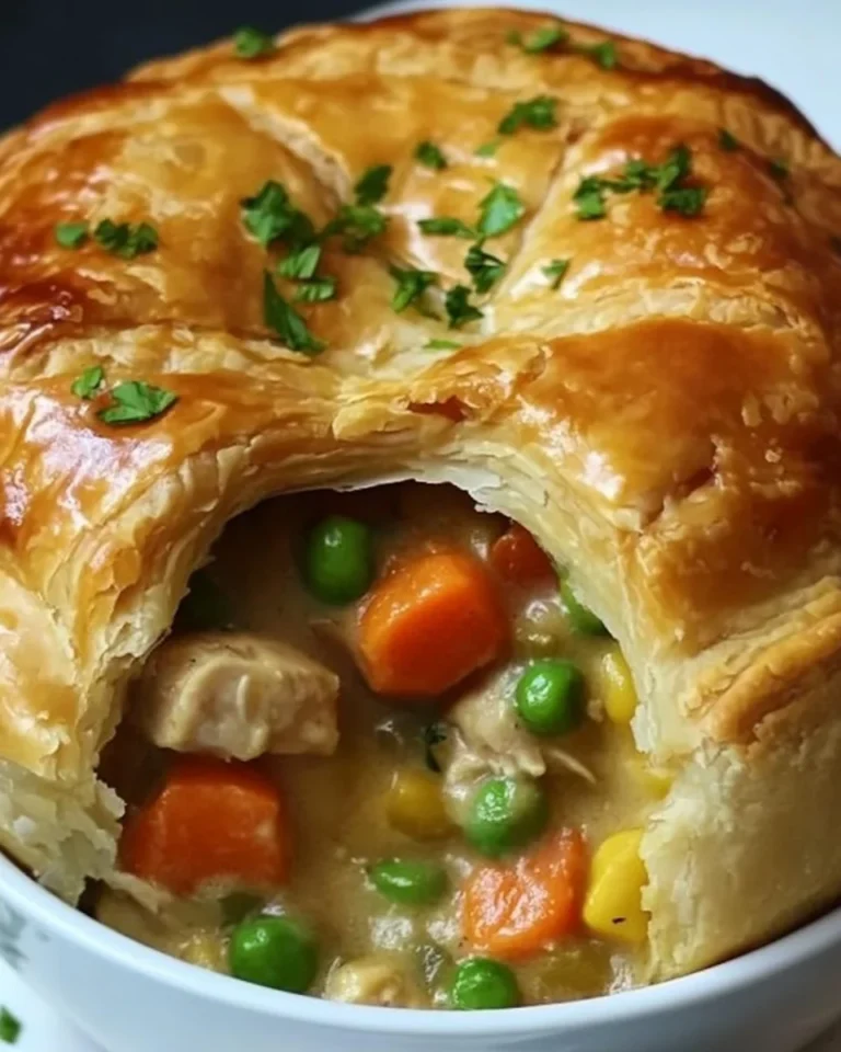 Classic Creamy Chicken Pot Pie