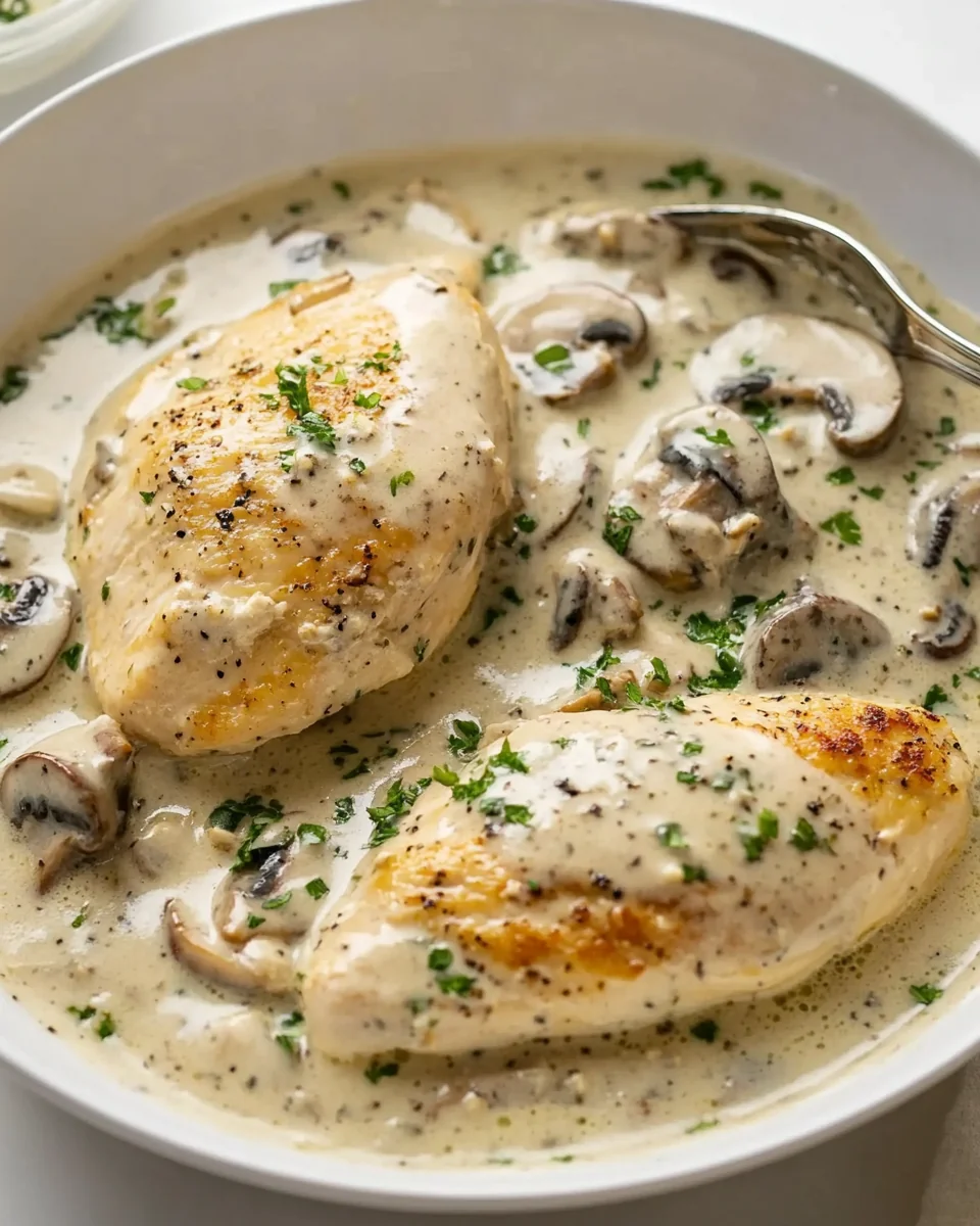 Creamy Chicken and Mushroom Skillet Delight - additional image
