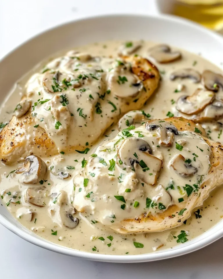 Creamy Chicken and Mushroom Skillet Delight