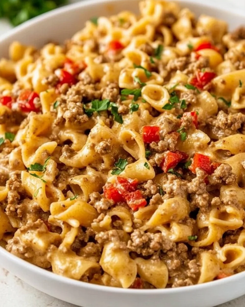 Creamy Ground Beef Pasta Made Easy and Delicious - additional image