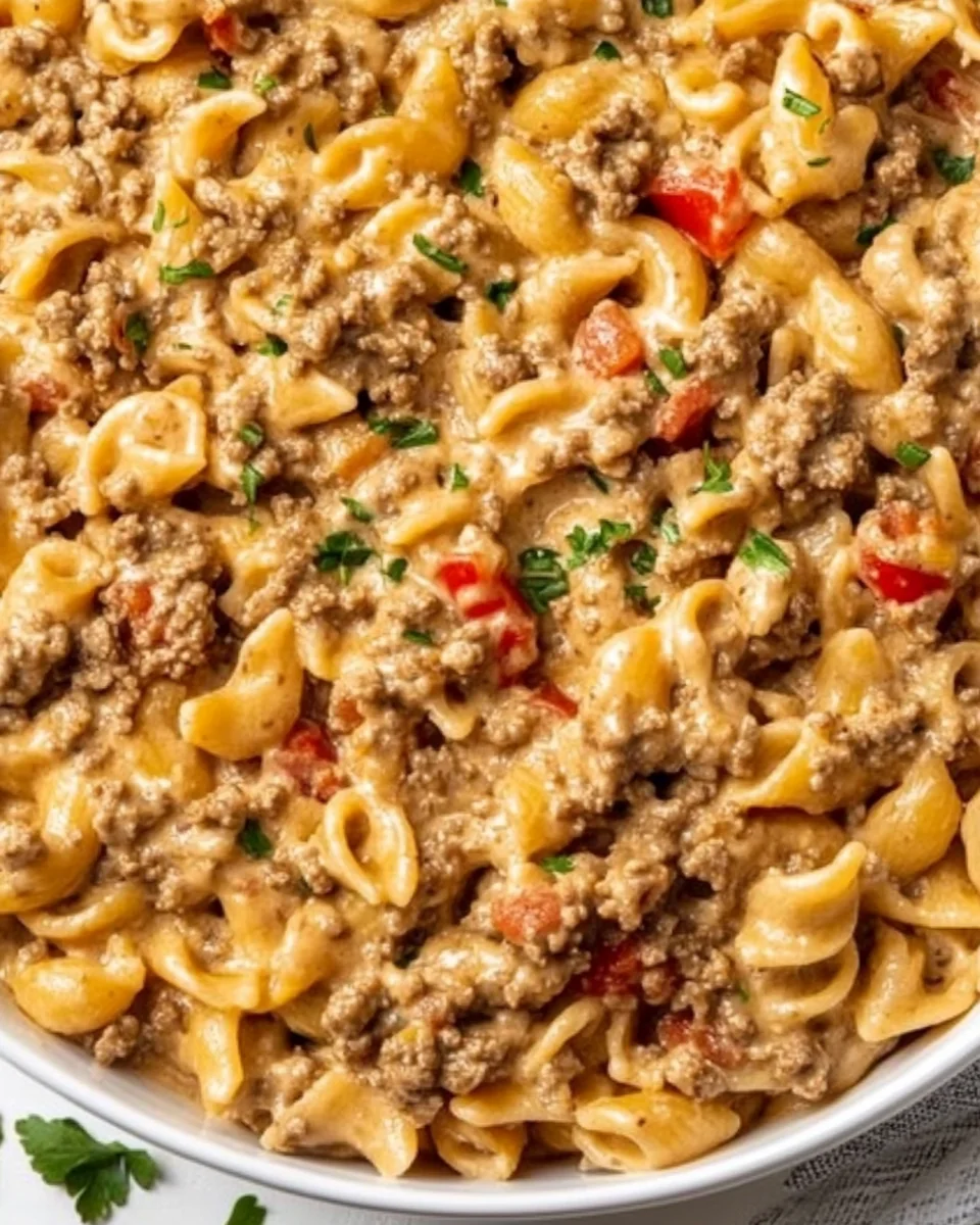 Creamy Ground Beef Pasta Made Easy and Delicious - additional image
