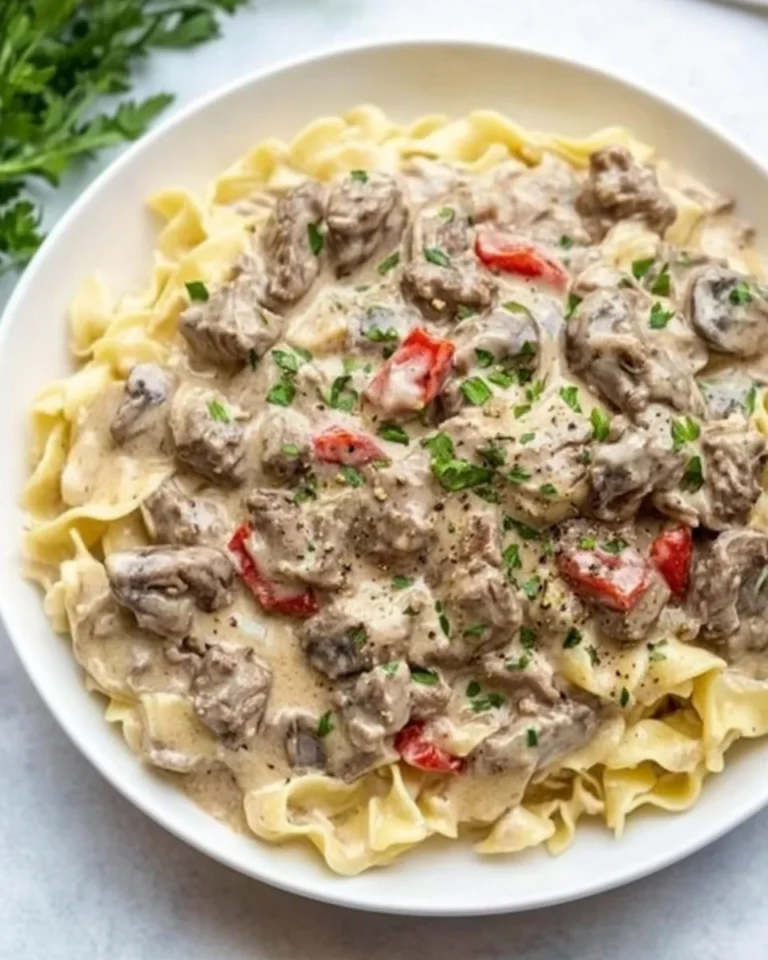 Simple Beef Stroganoff That’s Delicious and Comforting