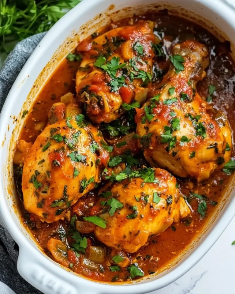 Simple Chicken Cacciatore For A Cozy Night In