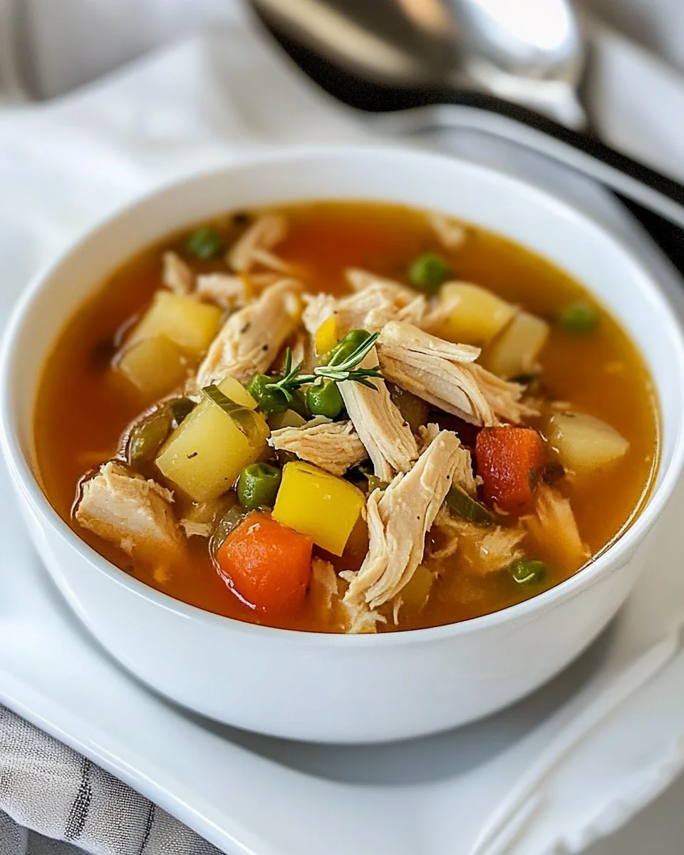 Simple Homemade Chicken Soup - additional image