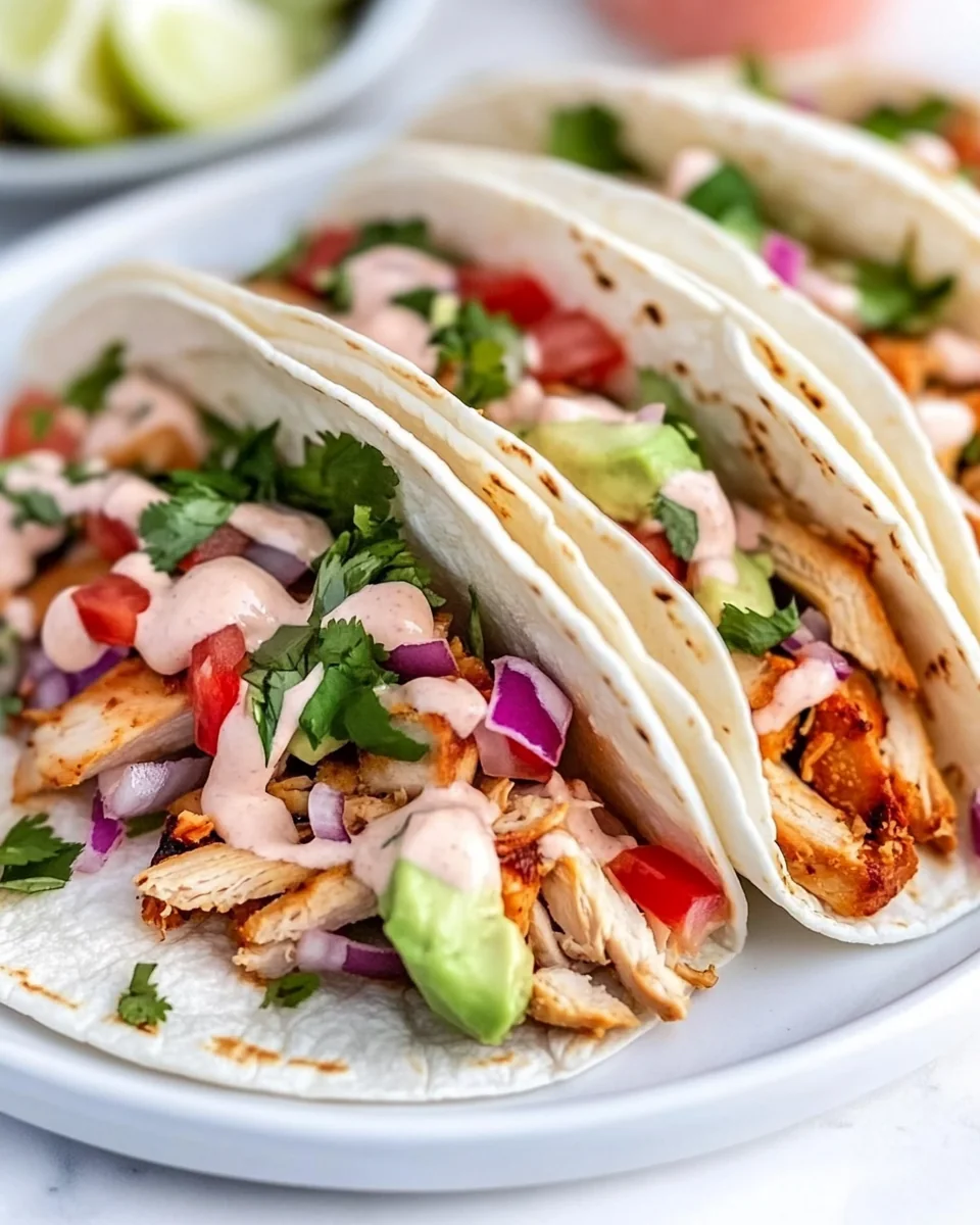 Simple Chicken Tacos for a Quick and Delicious Meal - additional image