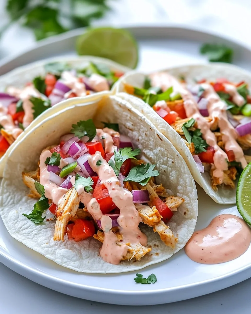 Simple Chicken Tacos for a Quick and Delicious Meal - additional image