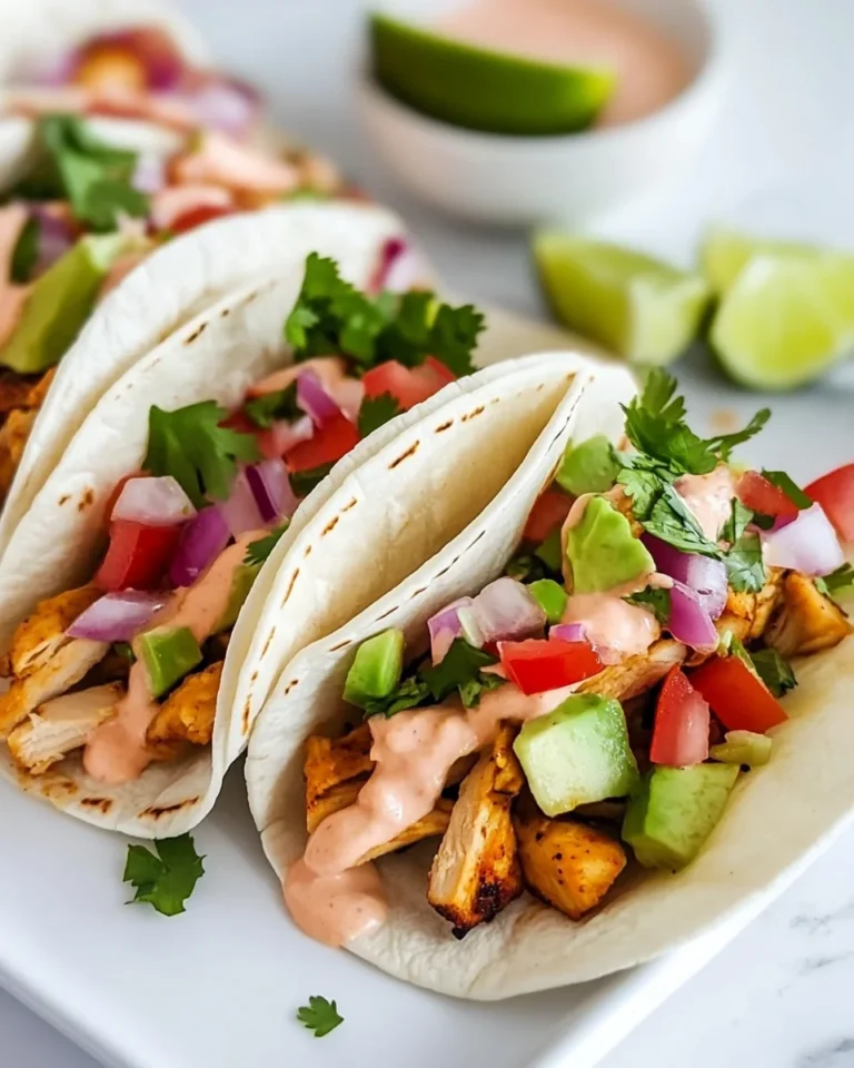 Simple Chicken Tacos for a Quick and Delicious Meal