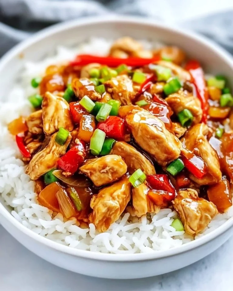 Simple Teriyaki Chicken Rice Bowl
