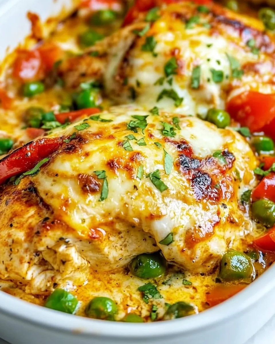 Simple Chicken Fajita Casserole - additional image