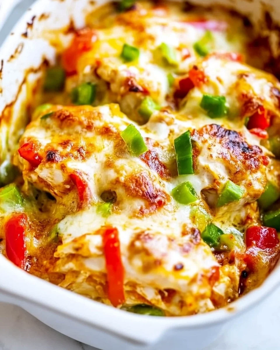 Simple Chicken Fajita Casserole - additional image