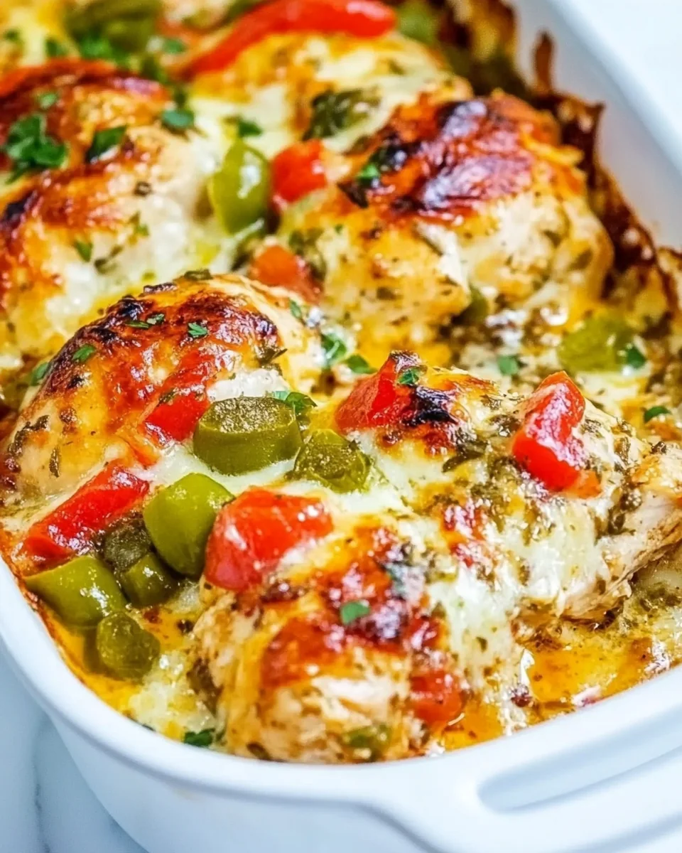 Simple Chicken Fajita Casserole - additional image