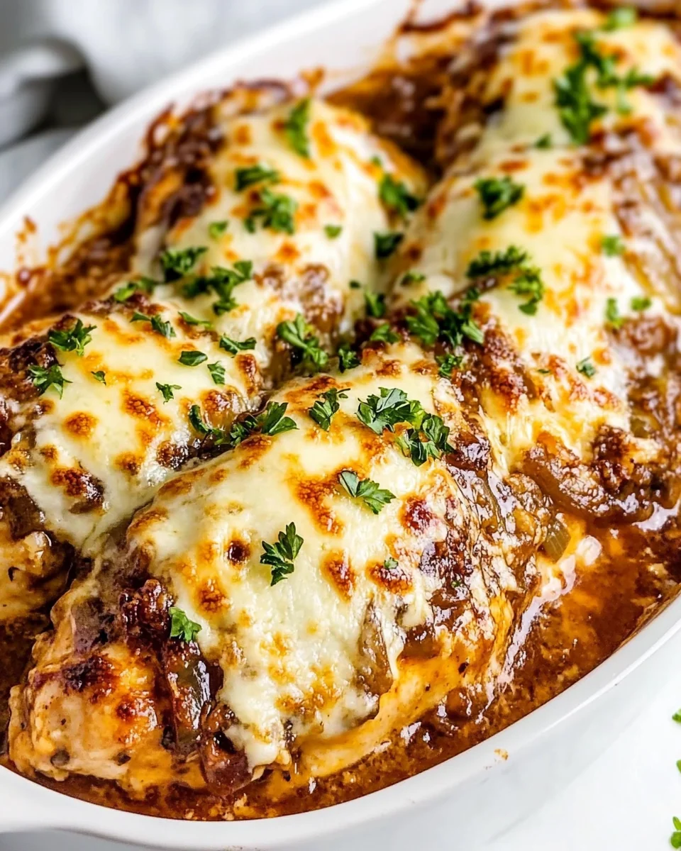 Savory French Onion Chicken Casserole - additional image