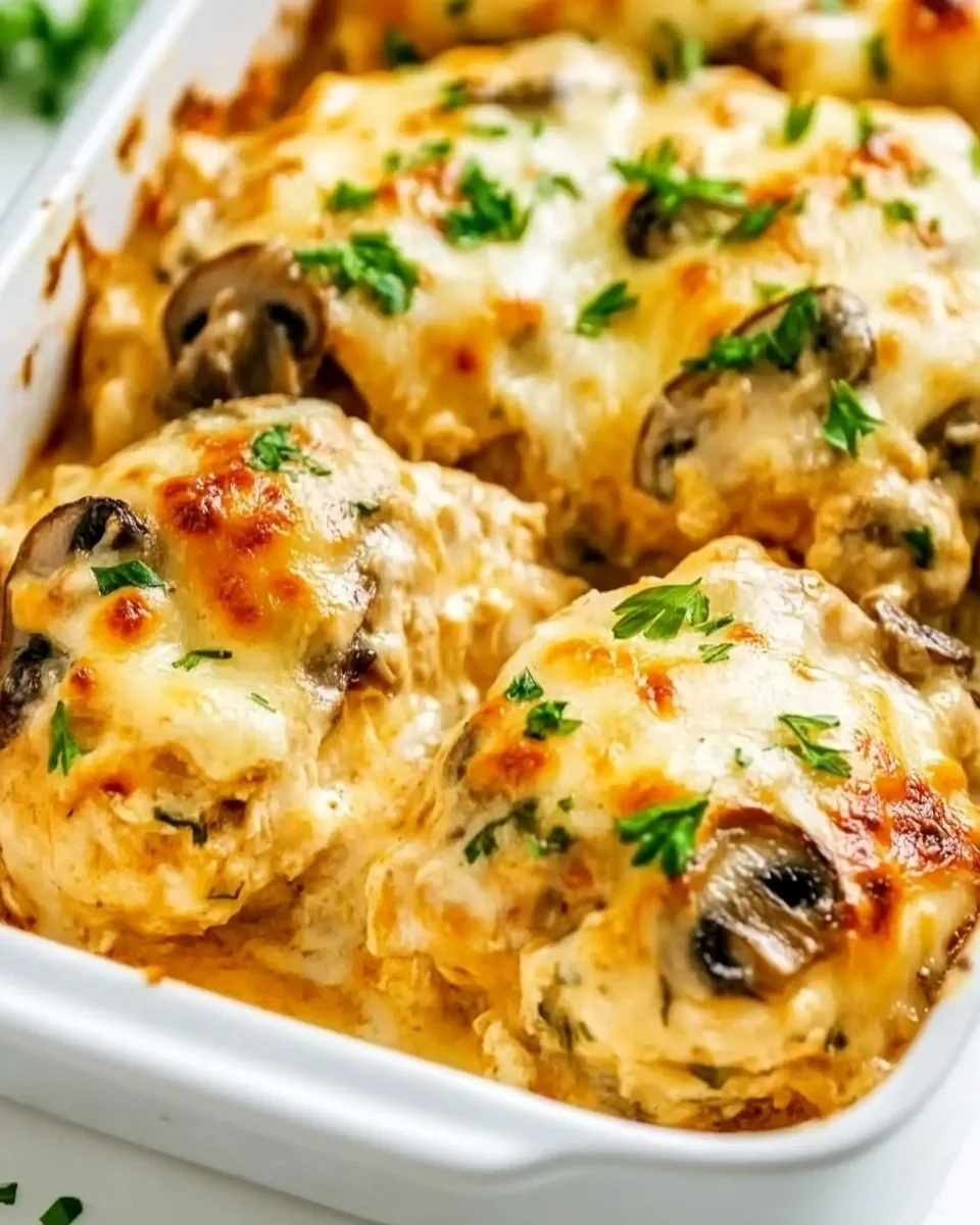 Garlic Parmesan Chicken Casserole That's Comforting and Cozy - additional image