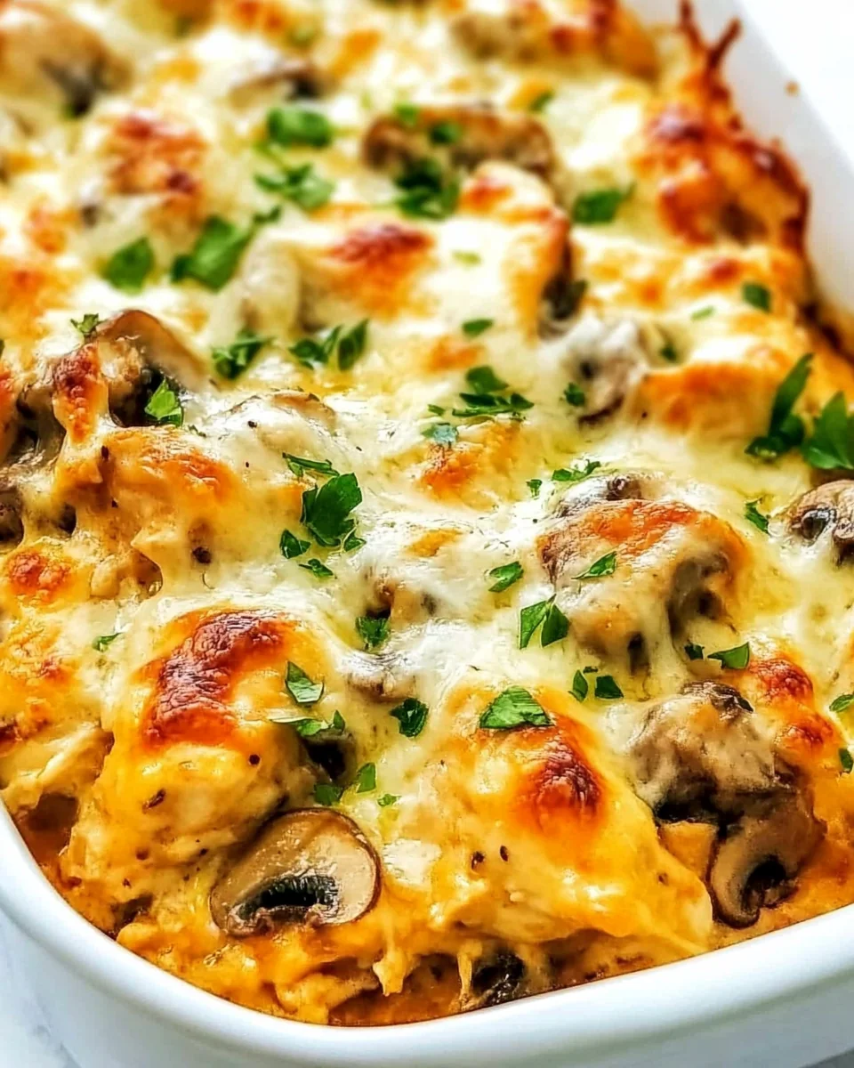 Garlic Parmesan Chicken Casserole That's Comforting and Cozy - additional image