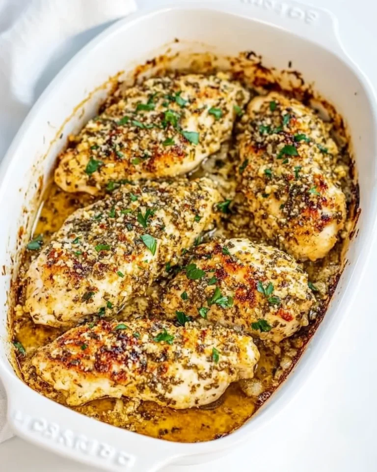 Garlic Parmesan Chicken Bake Made Simple and Delicious