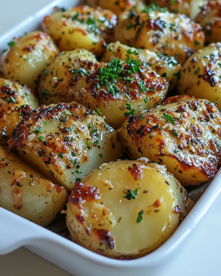 Creamy Garlic Parmesan Potatoes: A Quick Family Favorite