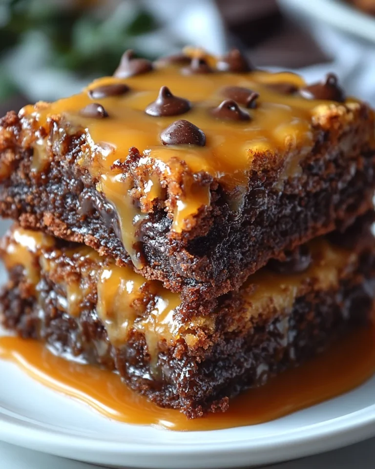 Gooey Chocolate Caramel Turtle Bars: Kid-Friendly Treat
