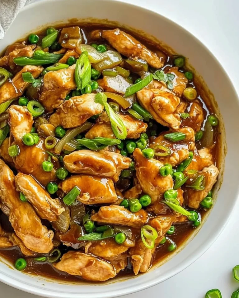 Simple Green Onion Chicken Stir Fry