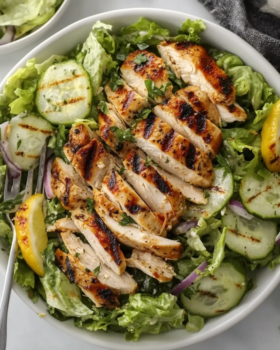 Perfect Grilled Chicken Salad for a Fresh Summer Meal - additional image