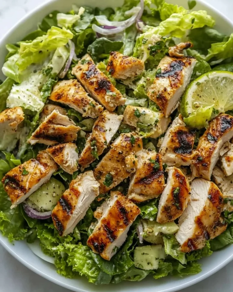 Perfect Grilled Chicken Salad for a Fresh Summer Meal