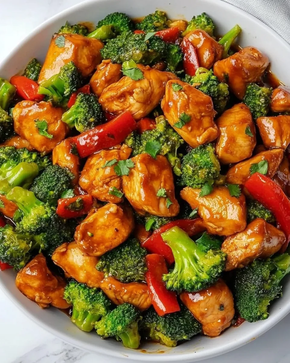 Healthy Chicken Stir-Fry with Fresh Broccoli - additional image