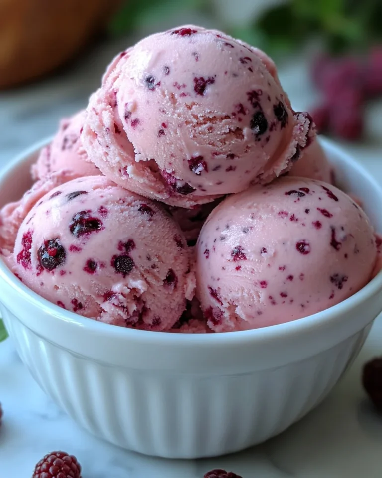 Creamy Mulberry Rosewater Ice Cream From Scratch