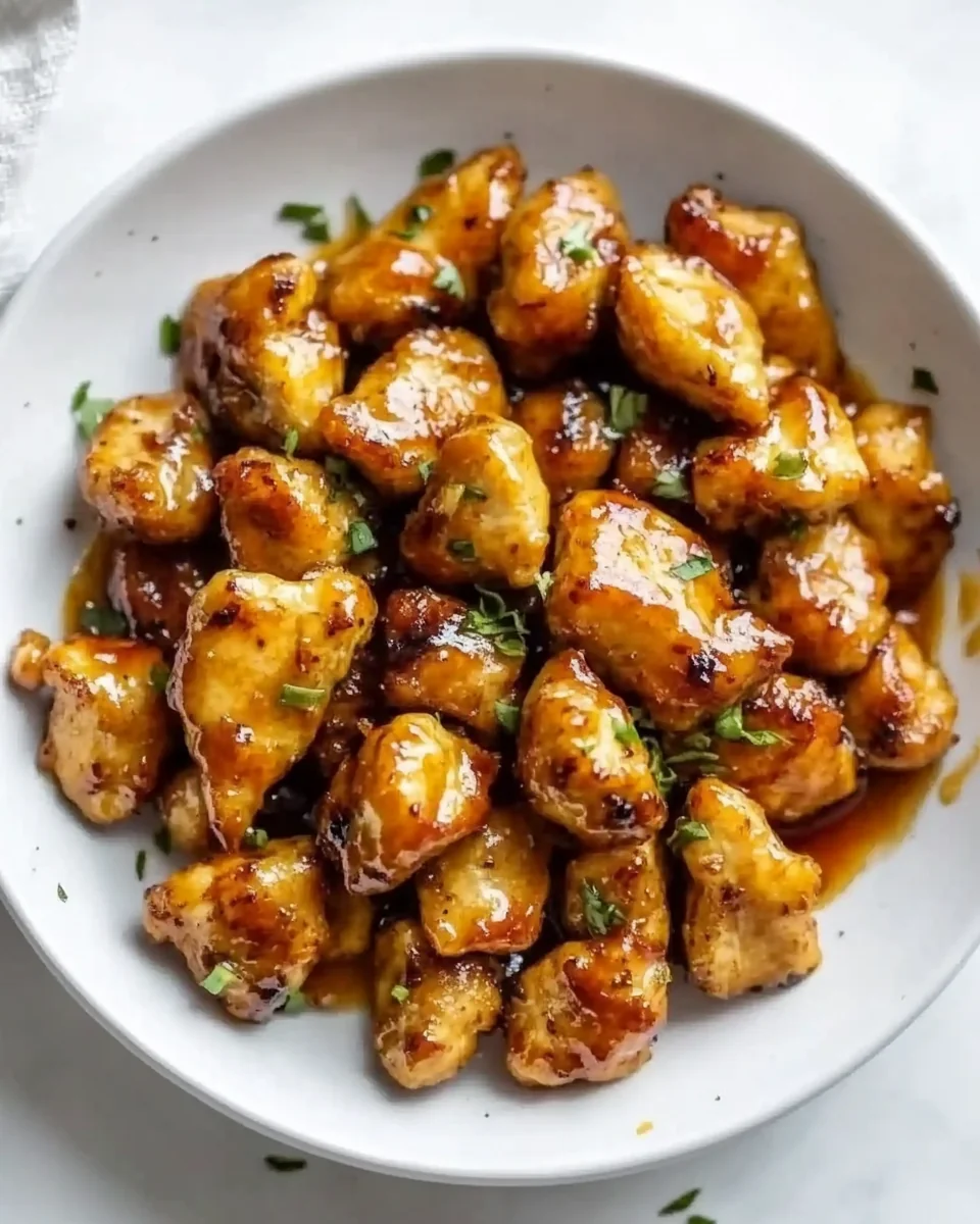 Simple Honey Garlic Chicken Bites - additional image
