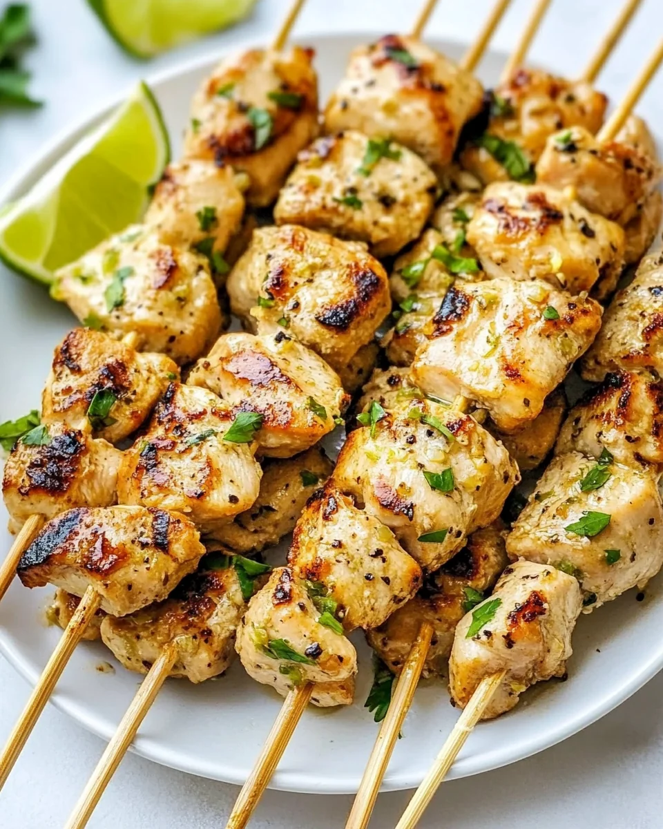 Honey Lime Chicken Skewers For A Fresh Summer Meal - additional image