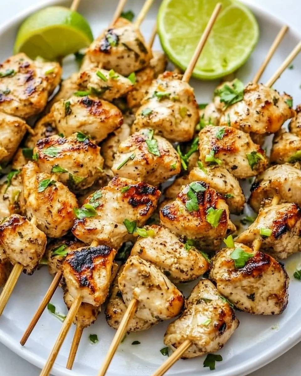 Honey Lime Chicken Skewers For A Fresh Summer Meal - additional image