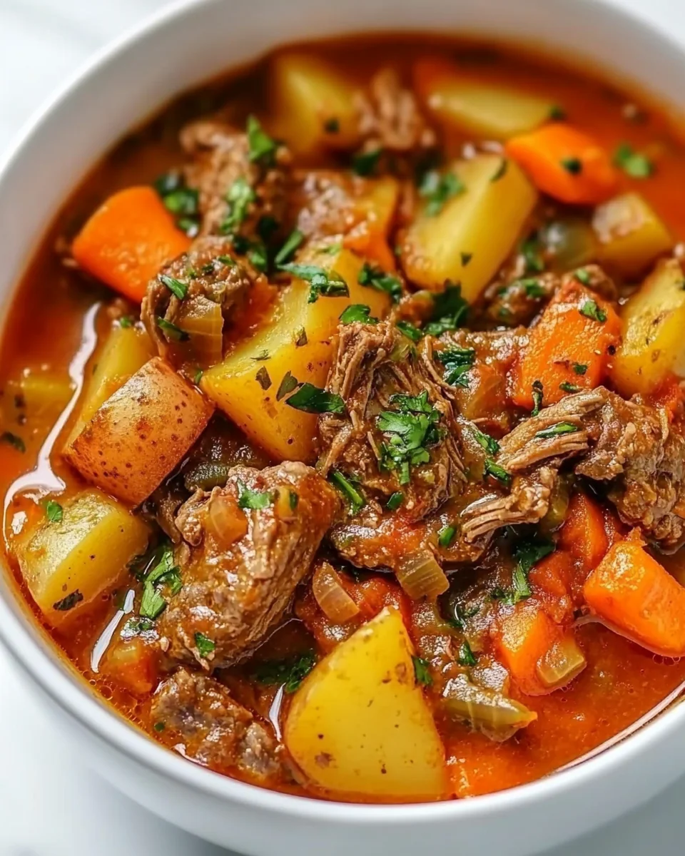 Instant Pot Hearty Beef Stew with Carrots and Potatoes - additional image
