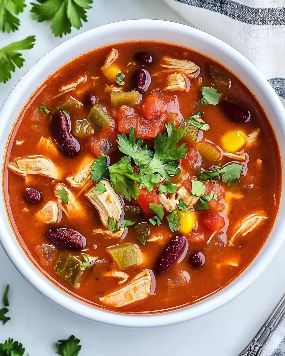 Instant Pot Hearty Chicken Chili Soup - additional image