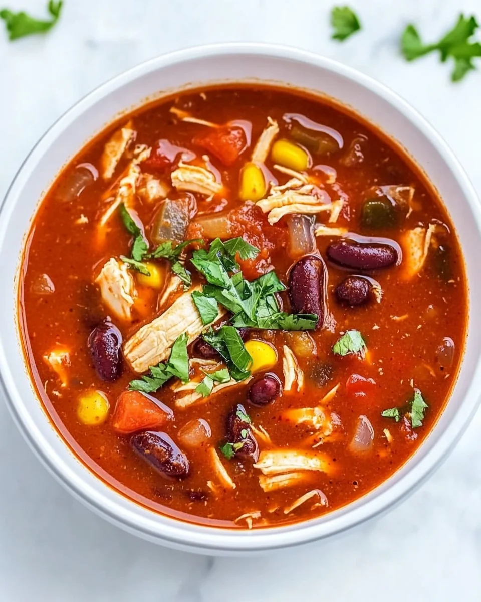 Instant Pot Hearty Chicken Chili Soup - additional image
