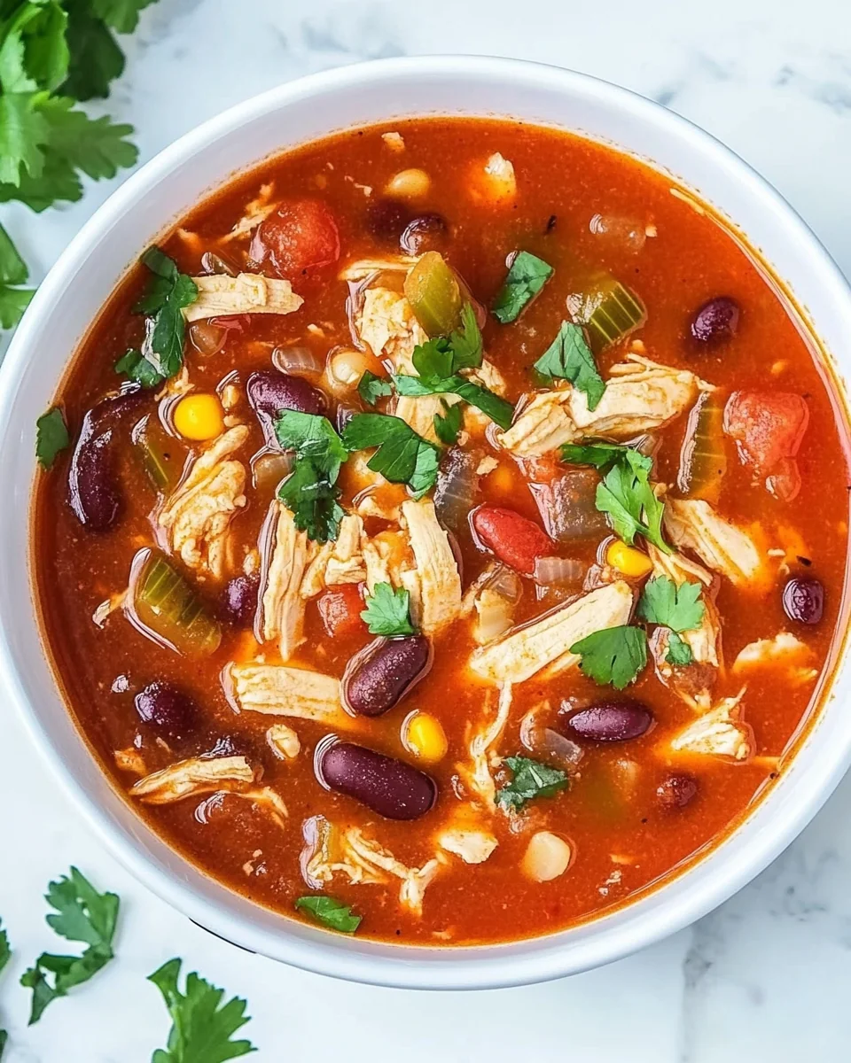 Instant Pot Hearty Chicken Chili Soup - additional image