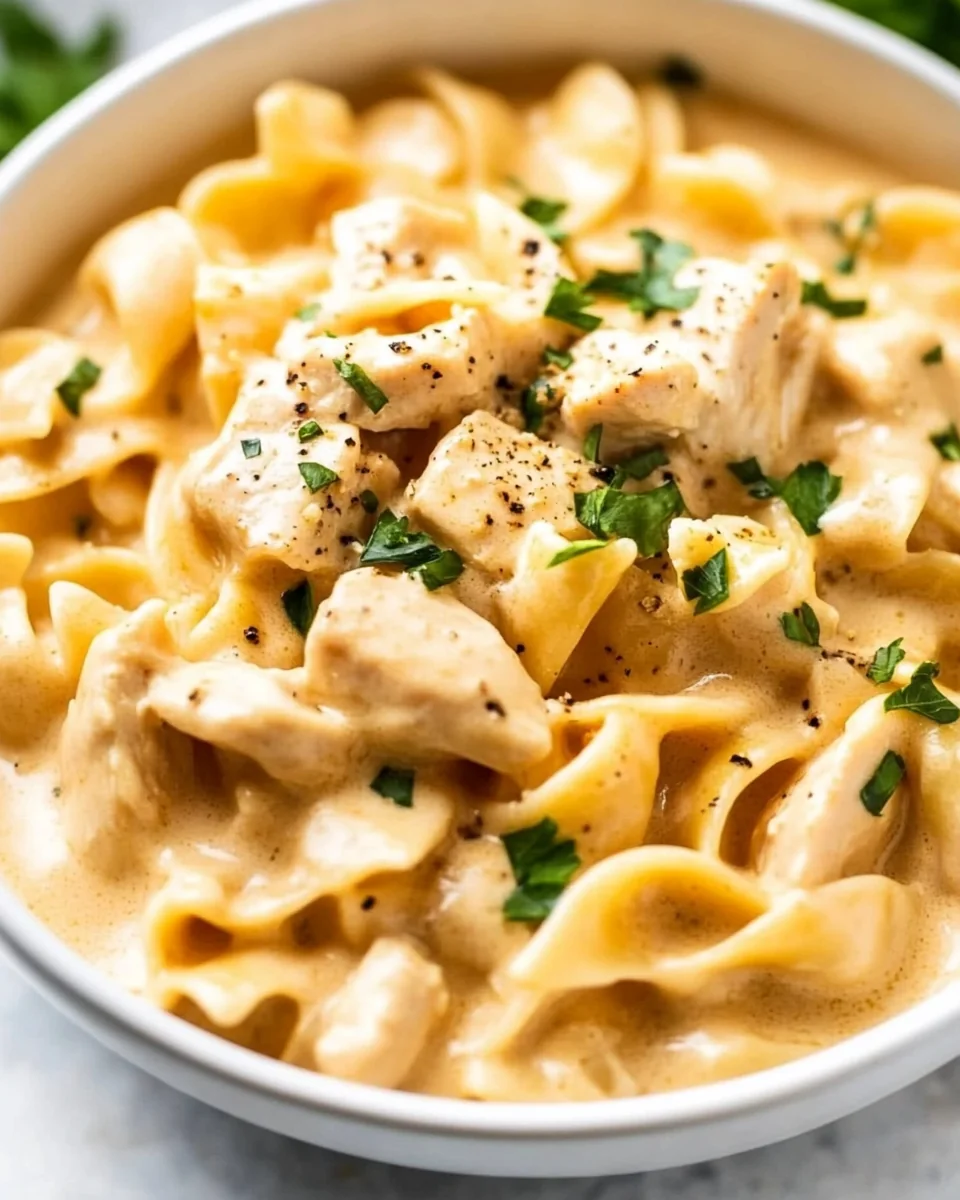 Instant Pot Creamy Garlic Chicken Pasta Recipe - additional image