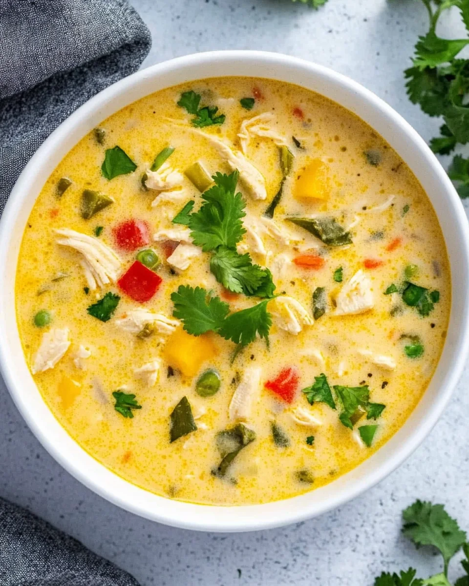 Instant Pot Comforting Enchilada Chicken Soup - additional image