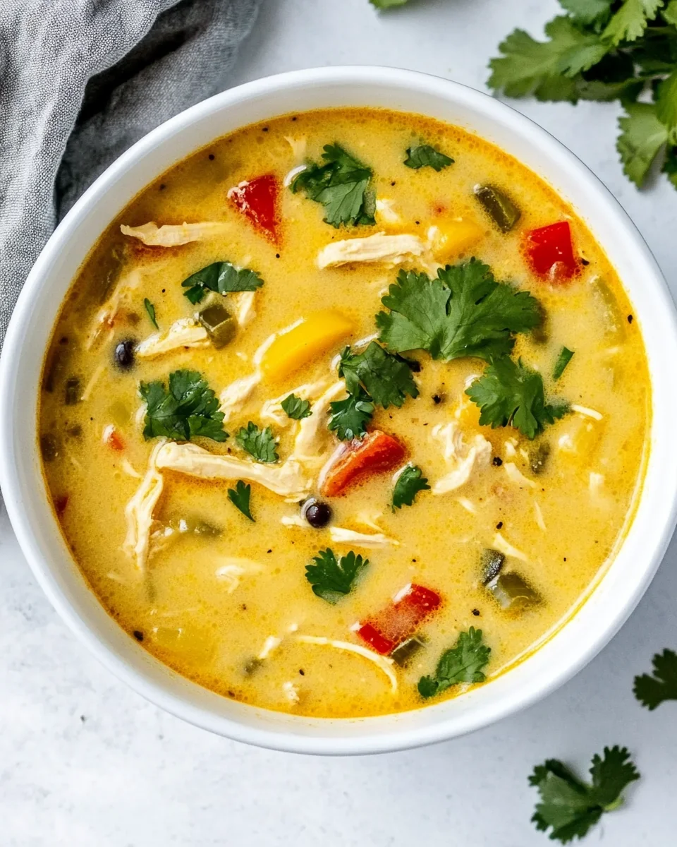 Instant Pot Comforting Enchilada Chicken Soup - additional image